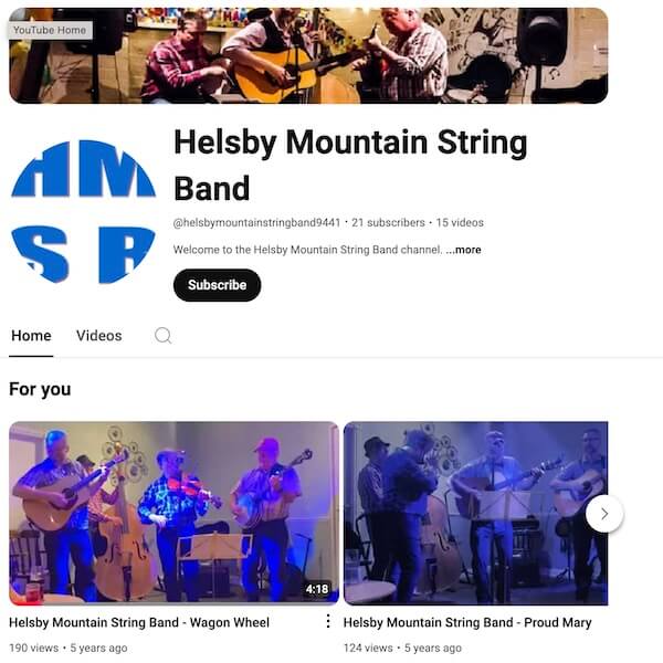 Hervey minstrel still gigging