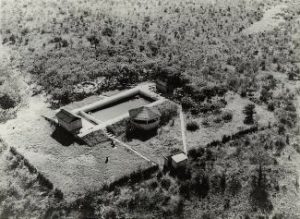 The old swimming pool at Falcon
