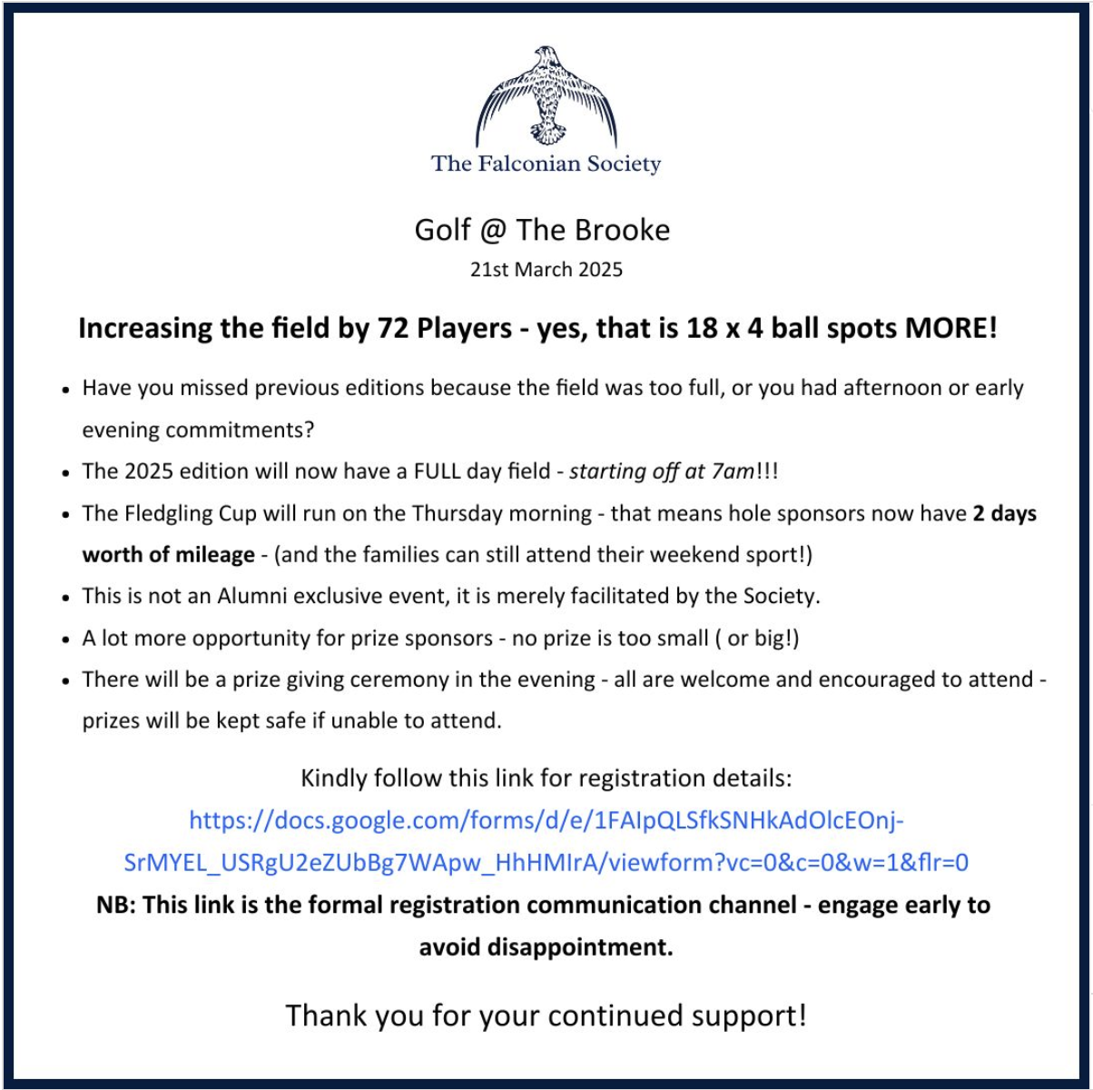Bushtick Golf @ The Brooke, 21/03/2025